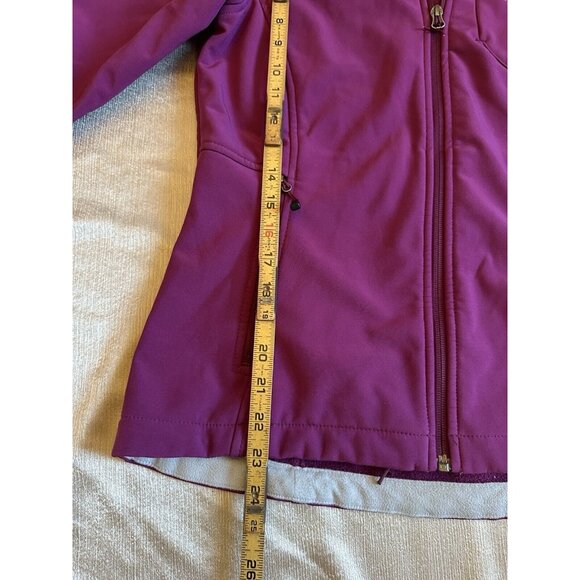 The North‎ Face Jacket Women Small Pink Purple Apex Bionic Softshell Windbreaker - Picture 4 of 8